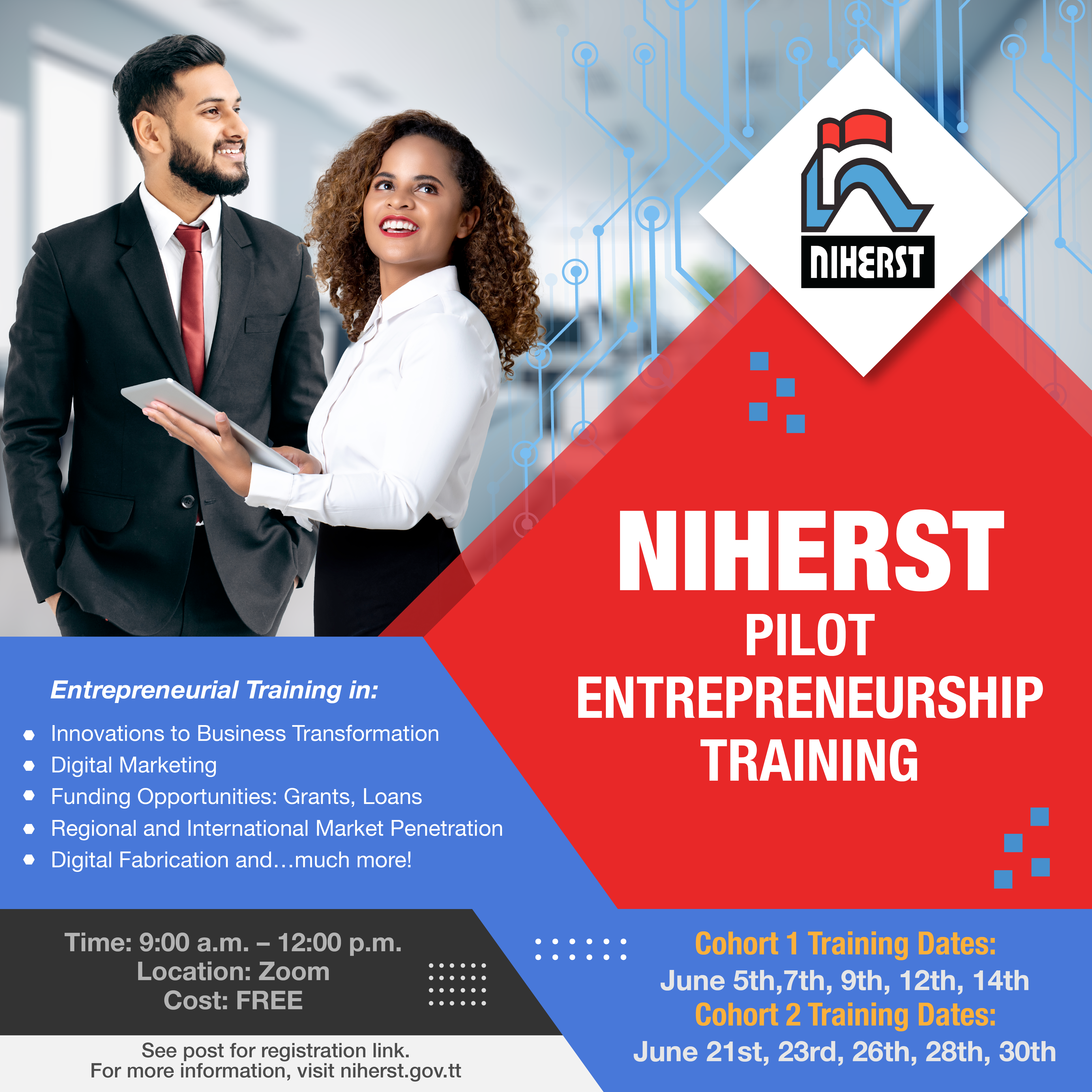 Entrepreneurship series flyer